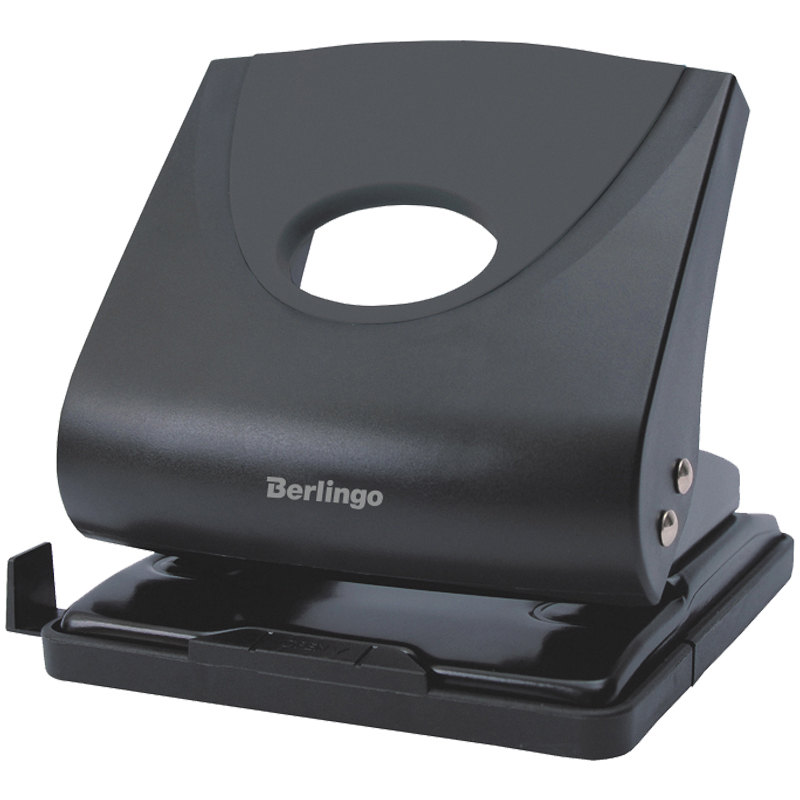 Дырокол Berlingo “Office Soft” 30л., черный