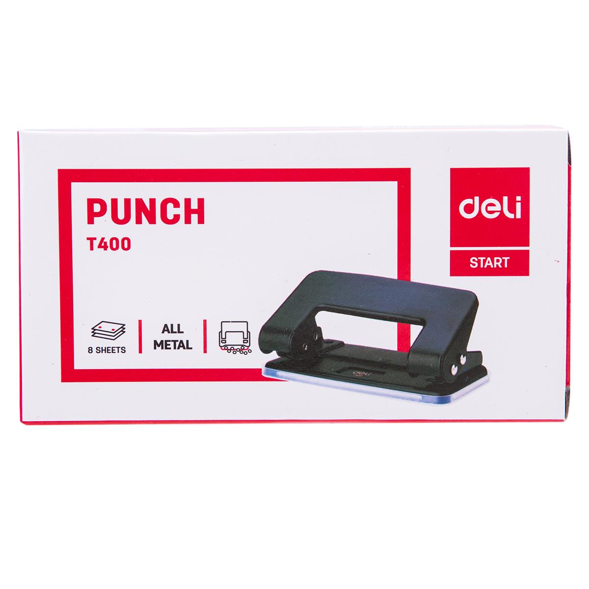 Дырокол  черный Deli